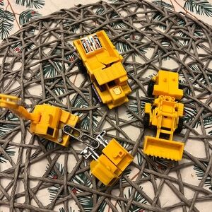 Vintage G2 Transformers Constructicons 80s